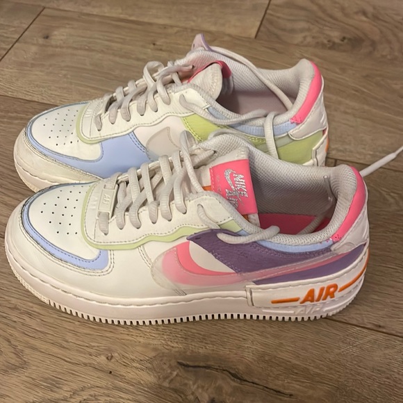 nike air force 1 shadow off white and pink
